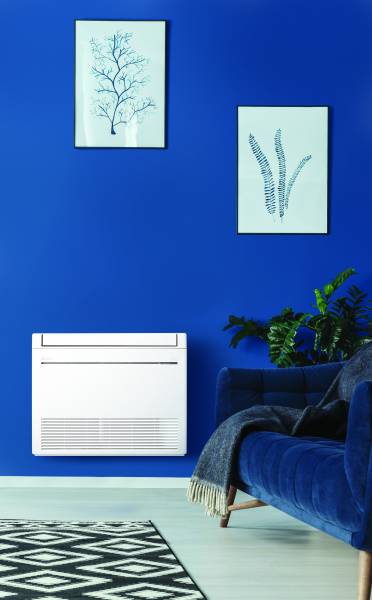 Climatisation réversible console Mitsubishi Electric MFZ-KT pour une maison à Fréjus